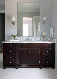 Espresso Bathroom Cabinets Design Ideas