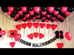 Just before you begin developing your romantic valentine's day bedroom space atmosphere, you call for a genuinely quick analysis. Birthday Surprise Room Decoration For Husband Balloon Decoration At Home Party Decoration Ideas Youtube