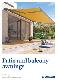 Ral 7016 (weitere zur auswahl), stoff: Patio And Balcony Awnings Products Griesser Switzerland