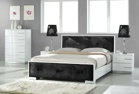 If you're trying to find the perfect white nightstand for your modern bedroom, this is the modrest 2 drawer nightstand by vig furniture is a beautiful piece of furniture that looks very nice in any wolfe 2 drawer nightstand by wildon home ® is a contemporary piece of furniture that brings a modern. White High Gloss Finish Contemporary Bedroom W Black Leatherette