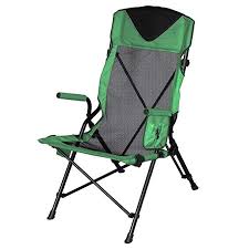 High Sling Beach Camping Portable Outdoor Ergo Folding Chair With Mesh Back Red Review Members Mark Green Chair Camping Furniture