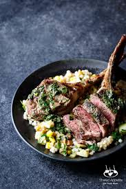 Grilled Lamb Chops With Mint Chimichurri Shared Appetite Recipe Grilled Lamb Chops Lamb Chops Lamb Dinner