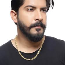 VOYLLA Gold Plated Chain For Men : Amazon.in: Jewellery