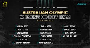 Tim brand scored twice before turning provider and setting up blake. Hockey Australia Announce Hockeyroos Tokyo Olympic Squad Hockey World News