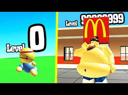 It can help you catch at least 2 of the enemies with ease during the face off. Biggest Fat Level Recorded In Fat Simulator Roblox Youtube