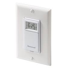 Honeywell 7 Day Programmable Light Switch Timer White Rpls530a1038 U Walmart Com Walmart Com