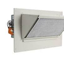 0-25% MOTORIZED FRESH AIR DAMPER, HORIZONTAL RETURN OPENING