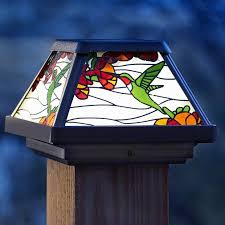 Just position the solar panel so it's best able to collect maximum sunlight and the led solar light will do the rest (learn. Outdoor Lighting Solar Light Glass And Metal Hummingbird Wall Hanging Art Fence Porch Patio Decor Landscape Walkway Lights