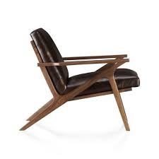 cavett leather wood frame chair reviews crate and barrel leather chair wooden armchair chair