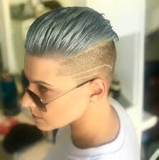 Curly long top and shaved sides. 20 Best Boy Cuts For Girls You Must Try In 2021