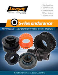 S Flex Endurance Couplings Catalog Lovejoy Pdf Catalogs