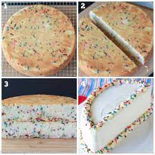 Fortunately, most any batter can be baked off in different forms, from a big cast iron skillet to a half sheet pan, or simply layers of a slightly different size than the ones dictated by a recipe. Half Birthday Cake Celebrating Sweets