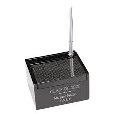 Free shipping on orders over $25 shipped by amazon. Carbon Fiber Desktop Business Card Holder With Pen And Memo Storage For Graduates