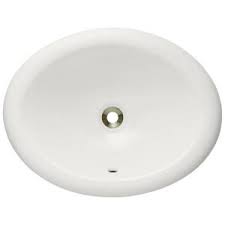 Can be flush mount or floating mount (elevated from wall for a shadow effect). Kohler Iron Tones Drop In Cast Iron Bathroom Sink In Biscuit K 2827 96 The Home Depot