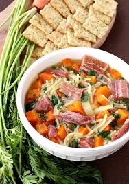 Don 39 T Throw Away That Ham Bone When You 39 Re Done With Dinner Save It Trim Some Ham Off And Make This Sl Slow Cooker Ham Soup Ham Soup Recipes Ham Soup