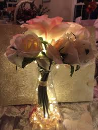 Everything Purchased At Michael S Floral Bouquet Erlenmeyer Flask During Halloween Fairy Lights And Deco Decorative Pebbles Floral Bouquets Fairy Lights