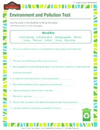 Second graders will find it easy to navigate through this page. Environment Pollution Grade Science Worksheet Free Printable Worksheets Math 8 Graph Solutions Question Measurement Games 7th Life Sumnermuseumdc Org