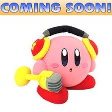 Action Kirby Mike Plush Toy Actionkirby Mike Inaction Soft Plush Cute Toy Nintendo Kirby Kirby Character Toys