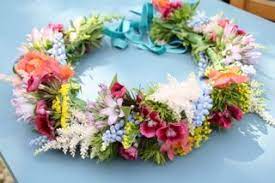 Circlet Flower Crown Of Sweet William Muscari Astillbe And Solidago By Www Floralcircus Co Uk Flower Crown Bride Flower Crown Flowers In Hair