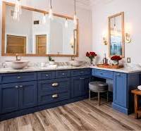 75 Bathroom with Blue Cabinets Ideas You'll Love - March ...