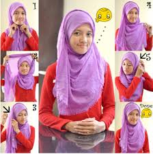 Hijab Pashmina Rawis Simple Menutup Dada Hijabyuk Com