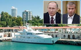 Sailing into the record books: Vladimir Putin Roman Abramovich And The 25 Million Yacht