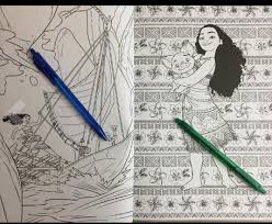 The best character is frozen in this serie. Art Of Coloring Moana 100 Coloring Pages Adult Coloring Book Club