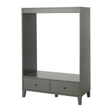 Bryggja Kleiderschrank Offen Dunkelgrau Ikea Deutschland Open Wardrobe Ikea Ikea Wardrobe