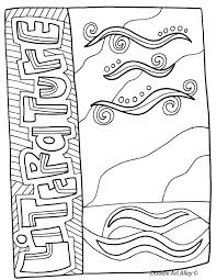 Free Printable Subject Cover Pages Coloring Pages For Your Students And Classrooms Enjoy School Book Covers Cover Pages Project Cover Page
