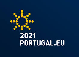Borrowed from portuguese portugal, from latin portucale < portus cale (former name of what is now the city of oporto), from portus + callus, which is disputed: Logo Zur Eu Ratsprasidentschaft Portugals 2021 Design Tagebuch