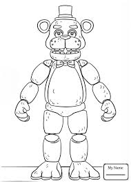 When it gets too hot to play outside, these summer printables of beaches, fish, flowers, and more will keep kids entertained. Five Nights At Freddy Coloring Pages Coloring Home