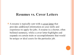 For getting cv to writing a cover letter for a job, experts in composing resumes are ready to provide the result that would impress any employer. Importance Of Resume And Cover Letter