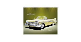 Image result for Sunflower Yellow 1958 Plymouth