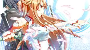 9.5 1920x1080 166414 силуэт, ночь, звездное небо. Asuna Sword Art Online Wallpaper Sword Art Online Asuna Wallpaper Hd 2048x1152 Wallpaper Teahub Io