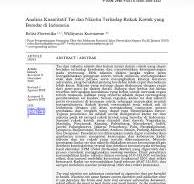Analisis Tar dan Nikotin Rokok Kretek | PDF
