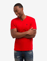 Maybe you would like to learn more about one of these? Solid V Neck T Shirt U S Polo Assn