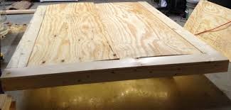 Diy bed frame diy rolling table i will be fashioning one of these. How To Build A Diy Floating Bed Frame With Led Lighting