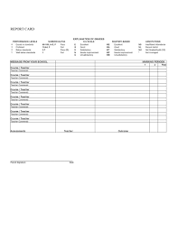 Save your report card in a png or jpeg file and it's ready as an email attachment to parents or for printing. 30 Real Fake Report Card Templates Homeschool High School