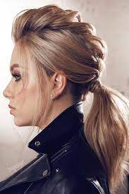 63 Amazing Braid Hairstyles For Party And Holidays Braided Ponytail Ideas For This Winter Picture 3 See Mor Orgu Sac Modelleri Sac Kendin Yap Sac Modelleri