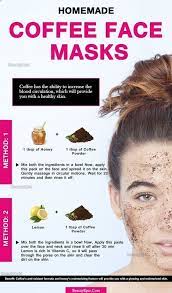 Recetas De Mascaras De Cafe Diy Mascaras Recetas Coffee Face Mask Face Mask Recipe Skin Face Mask