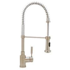 Blanco Meridian Pull Down Single Handle Kitchen Faucet Color Satin Nickel Professional Kitchen Faucet Kitchen Faucet Single Handle Kitchen Faucet