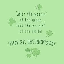 May you live to be a hundred years with one extra year to repent. St Patrick S Day Hallmark