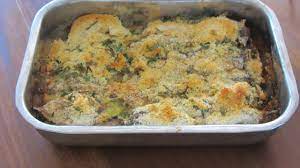 L'ultimo strato cospargetelo con pangrattato, pecorino ed un filo d'olio; Tortino Di Alici Youtube