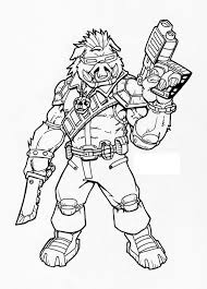 Ausmalbilder Von Teenager Mutanten Ninja Turtles Kostenlos Drucken