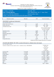 Pdf Laborator De Analize Medicale Buletin De Analize Medicale 71 539 Lazar Violeta Academia Edu