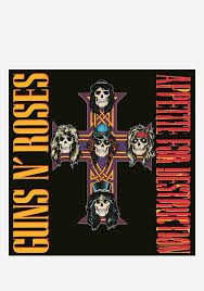Appetite for destruction is not exactly the most polished album you'll hear in your short life. Guns N Roses Appetite For Destruction 2 Lp Remastered Vinyl Newbury Comics