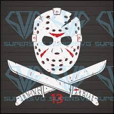 Jason Mask Jason Voorhees Svg Jason Voorhees Halloween Svg Supersvg Jason Mask Svg Jason Voorhees