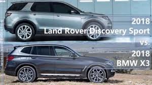 2018 Land Rover Discovery Sport Vs 2018 Bmw X3 Technical Comparison Youtube