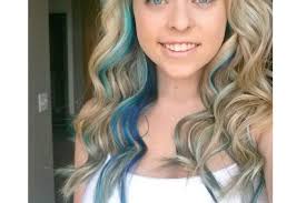 30 Pretty Blue Hairstyles For Women Pretty Designs Blue Hair Highlights Blonde Hair With Blue Highlights Blue Hair