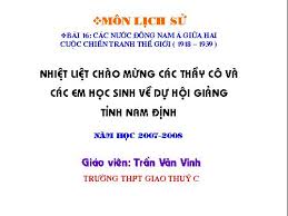 Cuộc chiến thương mại giữa mỹ và trung quốc đang nóng dần lên. Bai 16 Cac NÆ°á»›c Ä'ong Nam A Giá»¯a Hai Cuá»™c Chiáº¿n Tranh Tháº¿ Giá»›i 1918 1939 Lá»‹ch Sá»­ 11 Tráº§n VÄƒn Vinh ThÆ° Viá»‡n Bai Giáº£ng Ä'iá»‡n Tá»­